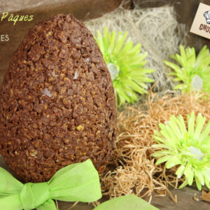 oeuf pâques croustillant cornflakes chocolat