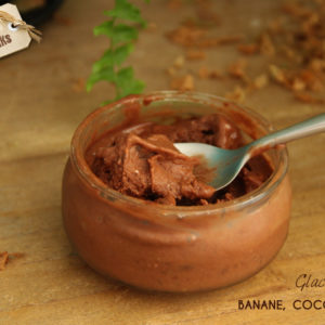 recette glace vegan banane coco cacao chocolat