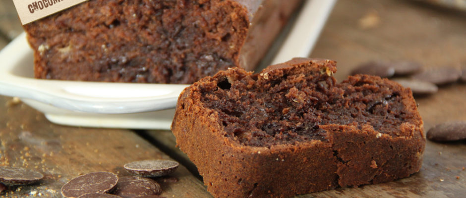 Cake moelleux banane chocolat