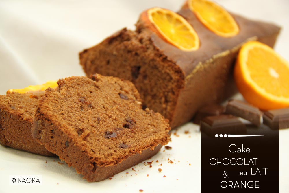 Cake Chocolat Au Lait Orange Les Chocomaniaks