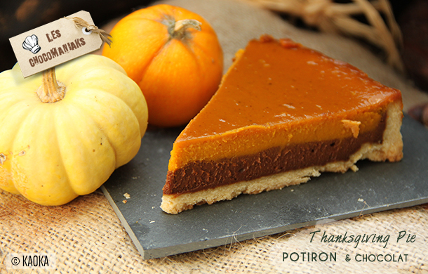 recette thanksgiving pie potiron chocolat