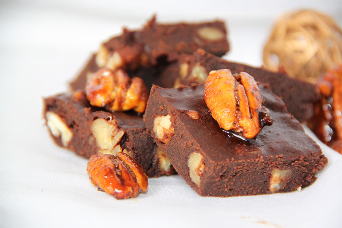 Recette de brownie au chocolat noir et aux noix de pécan