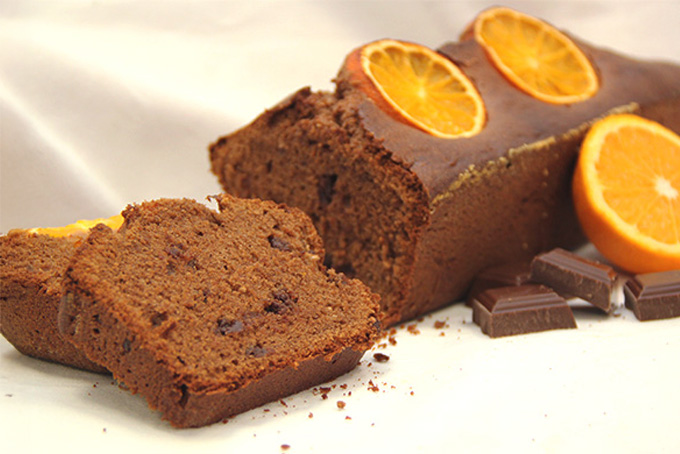 Recette de Cake Chocolat au Lait & Orange