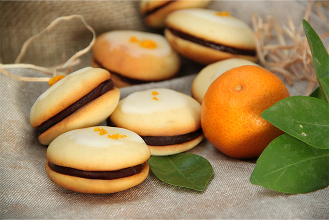 Recette de whoopies chocolat noir et fleur d'oranger