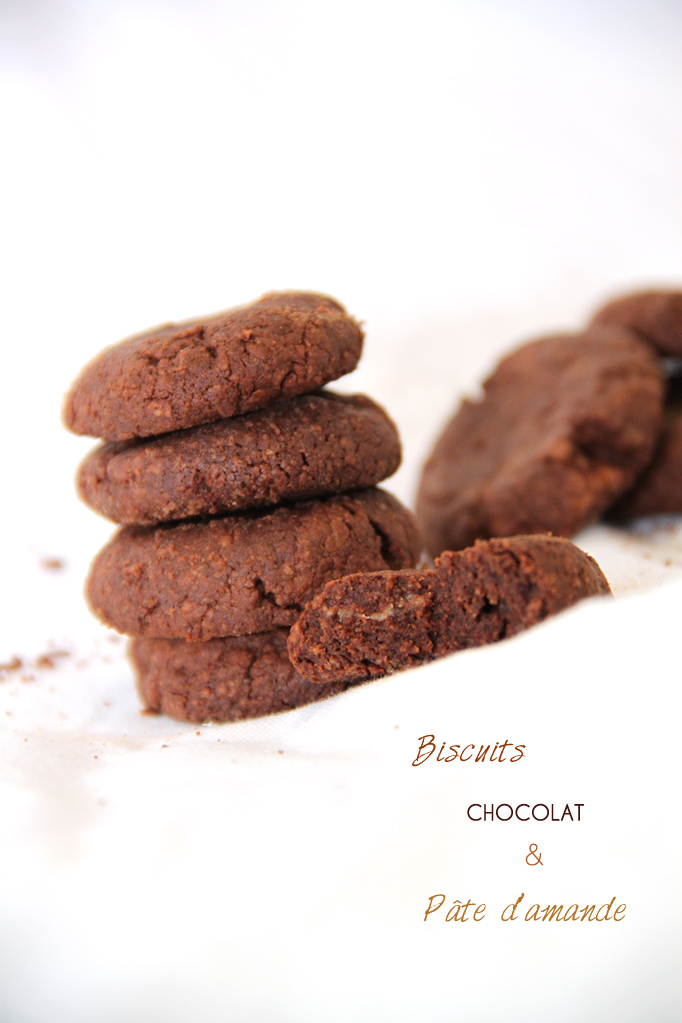 Recette Biscuits chocolat bio pâte d'amandes KAOKA