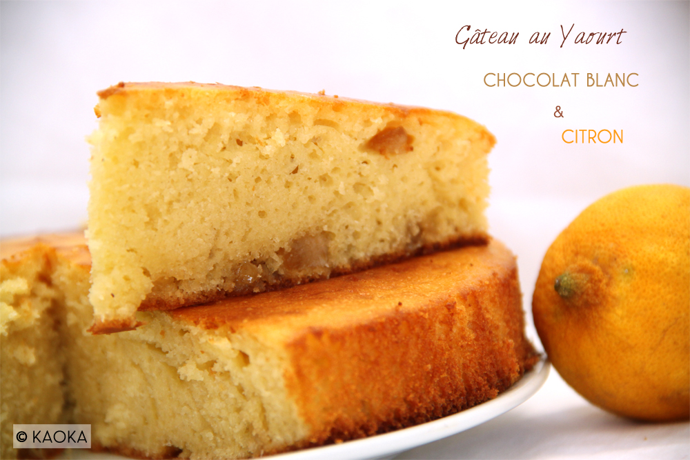 gateau yaourt chocolat blanc citron