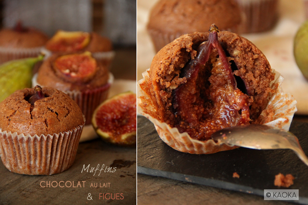 recette muffins chocolat au laitfFigues