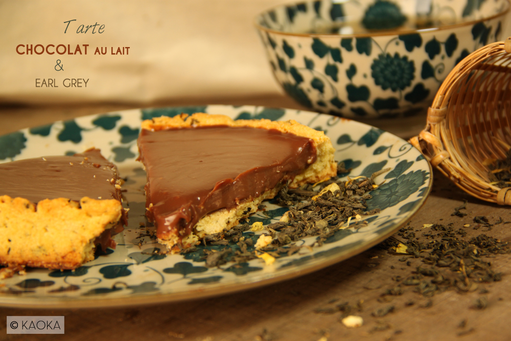 Tarte chocolat lait earl grey