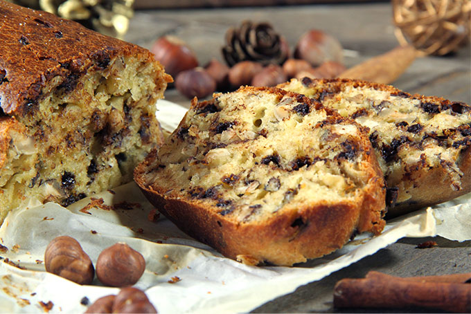 Recette de cake aux épices et pépites de chocolat noir