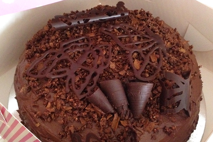 Recette de chocolate mud cake