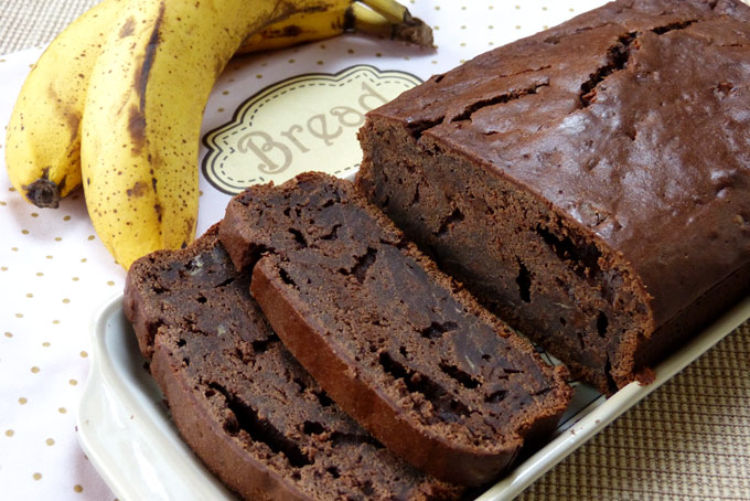 Recette de banana bread au chocolat