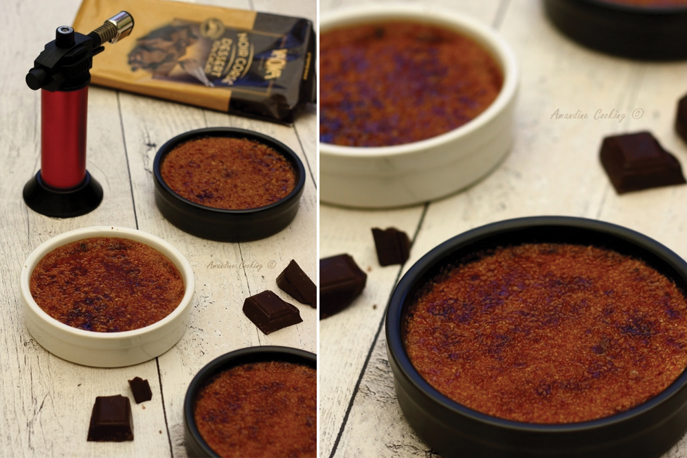 recette creme brulee chocolat bio