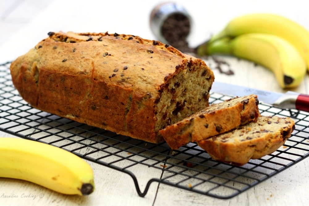 Banana Bread aux Pépites de Chocolat