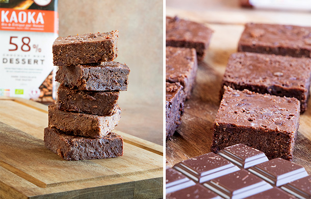 Fondant au Chocolat & Haricots Rouges (sans beurre sans farine)