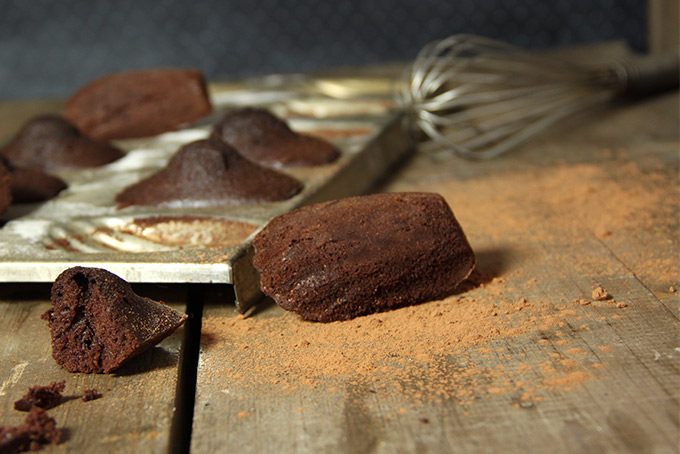 Recette de madeleines au cacao