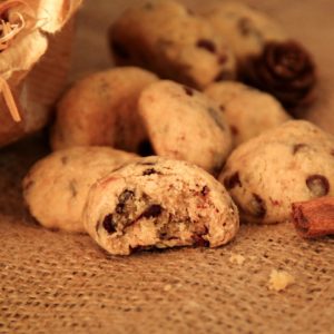 Biscuits Moelleux Cannelle, Orange & Pépites de Chocolat