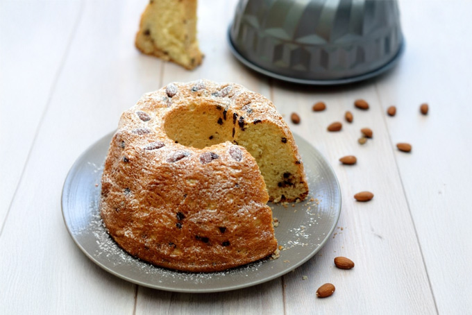 Recette Kouglof aux pépites de chocolat noir