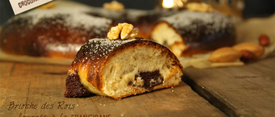 brioche rois fourrage frangipane chocolat bio