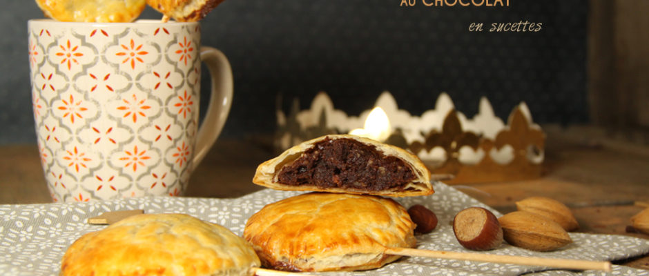 recette mini frangipane chocolat sucette