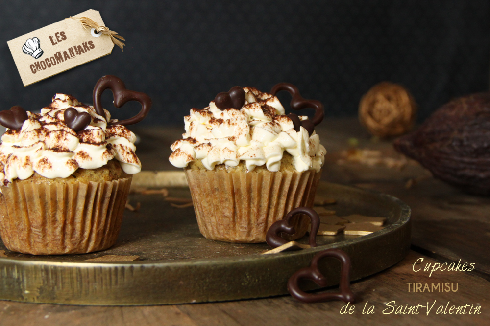 cupcakes tiramisu saint valentin cafe chocolat