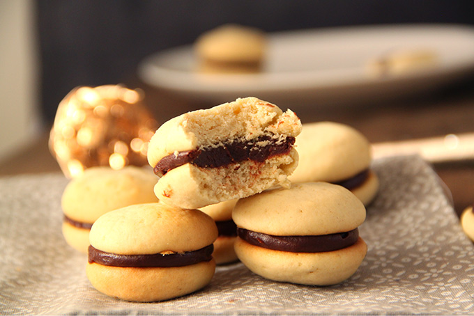 Recette whoopies au chocolat et au caramel