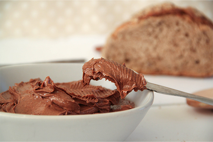 Recette de pâte à tartiner chocolat au lait et noisettes