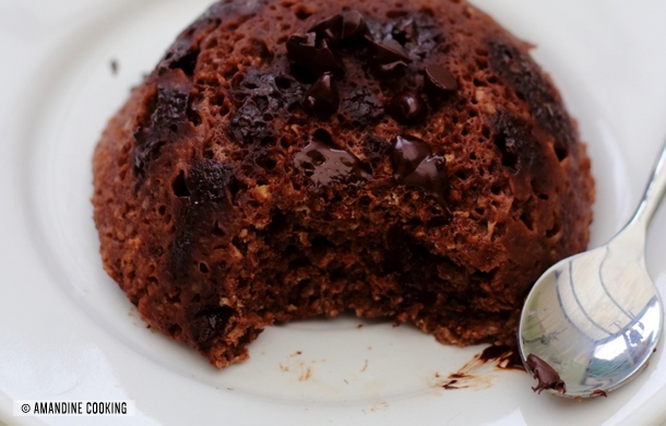 recette bowl cake chocolat