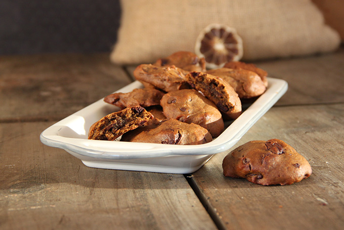 Recette de biscuits à la butternut, à la mélasse et au chocolat noir