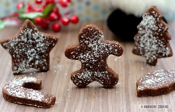 Biscuits de Noël au chocolat facile : découvrez les recettes de