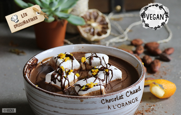 recette chocolat chaud orange