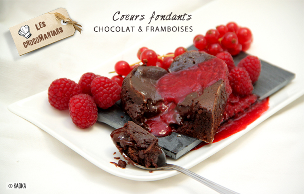 Coeurs Fondants Chocolat & Framboises