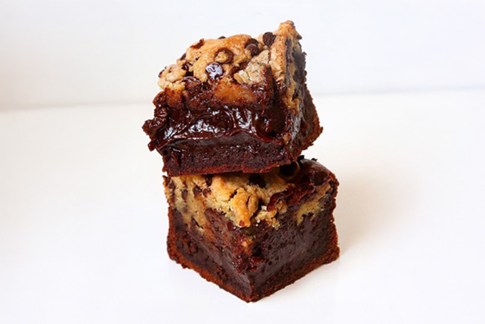 Recette de brookies : brownies et cookies