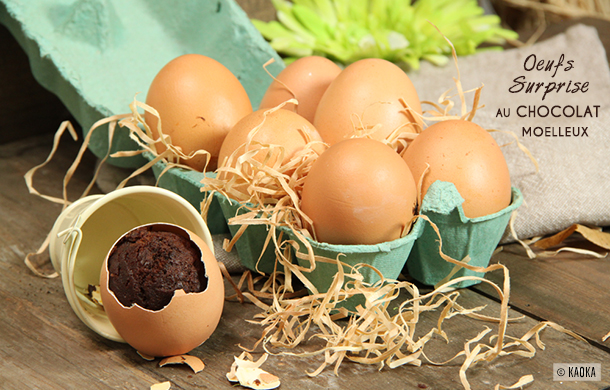 Oeufs de Pâques Surprise au Chocolat Moelleux - Les Chocomaniaks