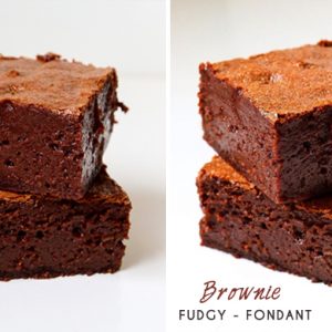 Recette de Brownie Fudgy ultra fondant par Gallymini