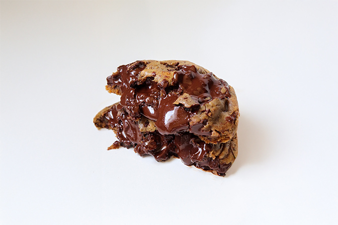 Recette de cookies à l'huile d'olive et aux pépites de chocolat noir