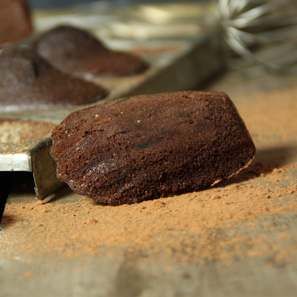 Recette de madeleines au cacao faciles