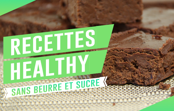 Sélection de recettes healthy sans sucre ou sans beurre