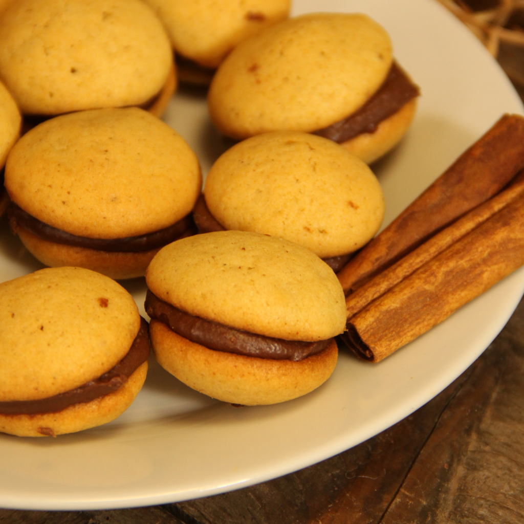 Recette de Whoopies Chocolat au Lait et Pain d'Epices