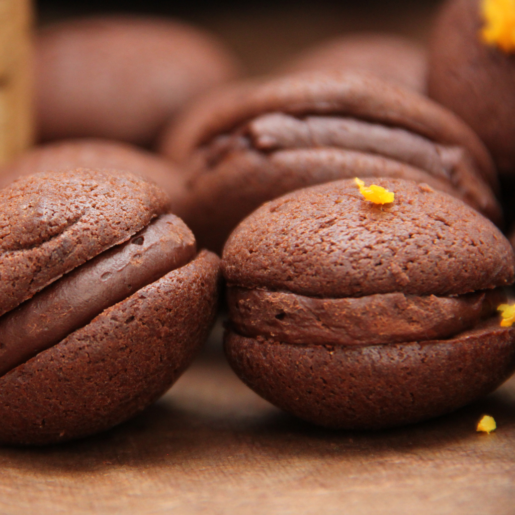 Recette de Whoopies Chocolat Orange