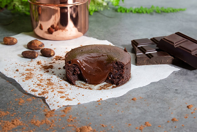 Recette de fondant au chocolat vegan