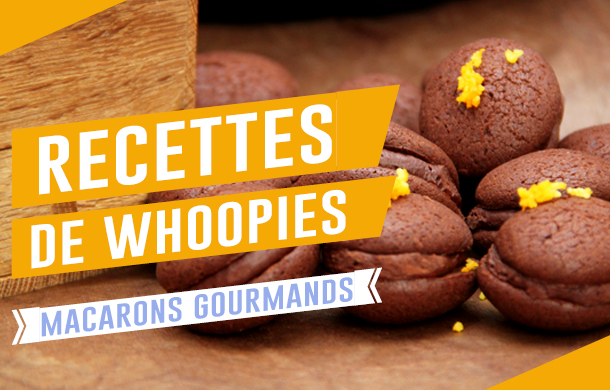 Recettes de Whoopies : les macarons américains !