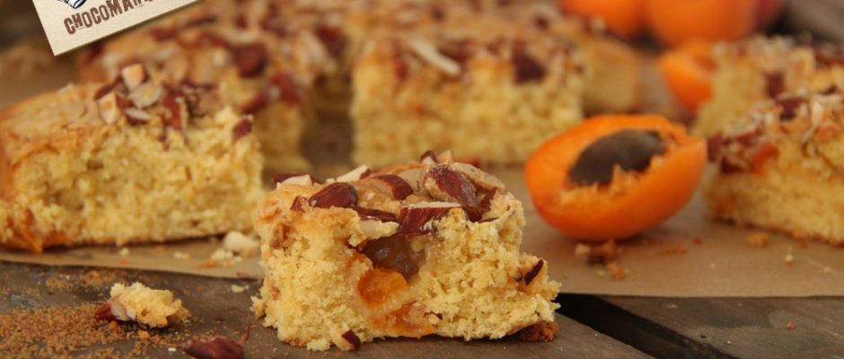 recette moelleux chocolat blanc abricot amandes