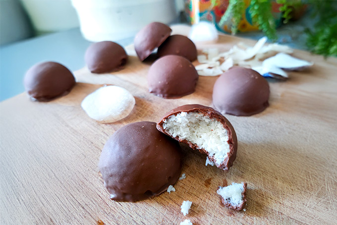 Recette de bountys glacés