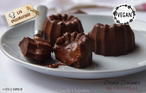 Recette de coeur coulant au chocolat