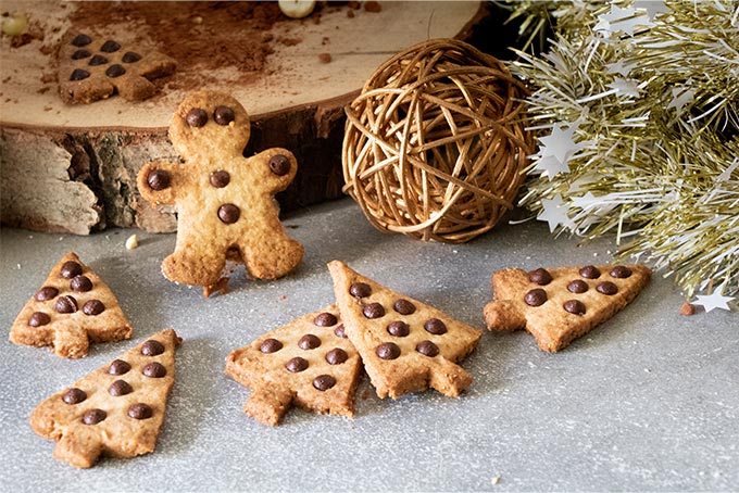 Recette de sablés de Noel aux pépites de chocolat