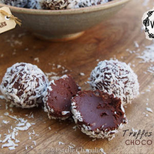 Truffes Fondantes Chocolat Coco