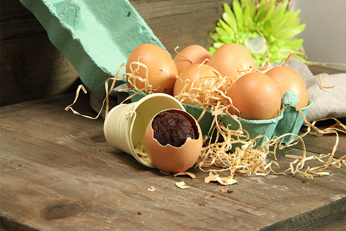 Recette d'œuf de Pâques surprise, moelleux au chocolat