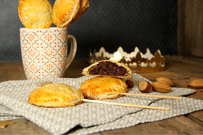 Recette de frangipanes au chocolat en sucettes