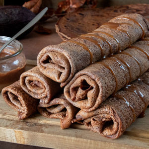 Crêpes au cacao