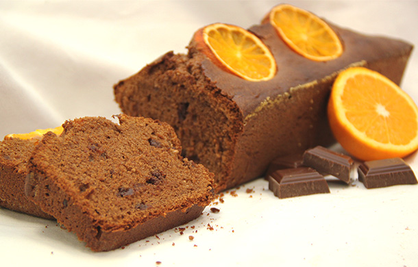 Recette de Cake Chocolat au Lait & Orange